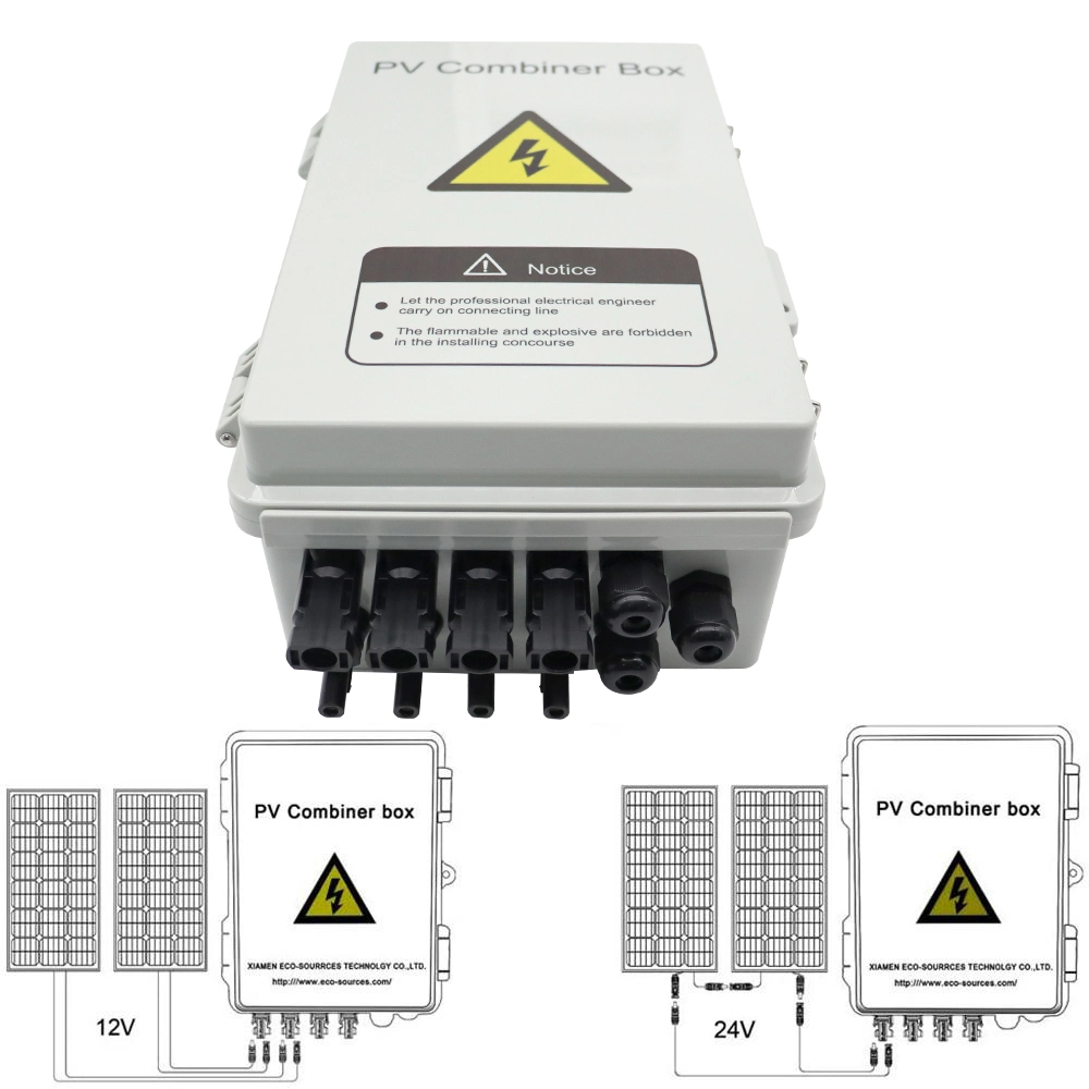 Moreday Solar Photovoltaic DC Product Combiner Box IP65 Waterproof Electrical Switch Solar Junction Box for Sola