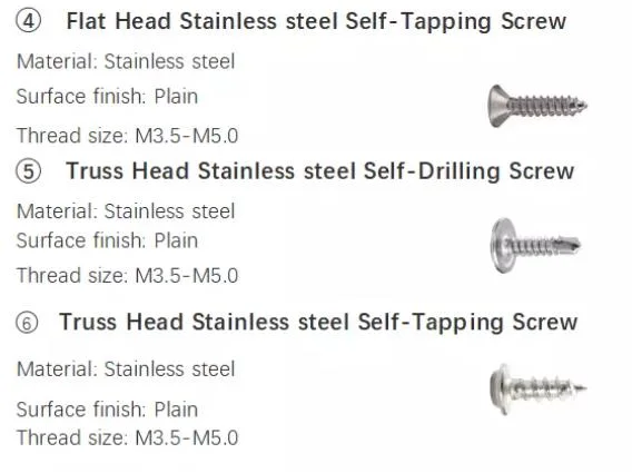 DIN7505 Yellow Zinc Pozi Double Flat / Csk Head Self Tapping Chipboard Screws