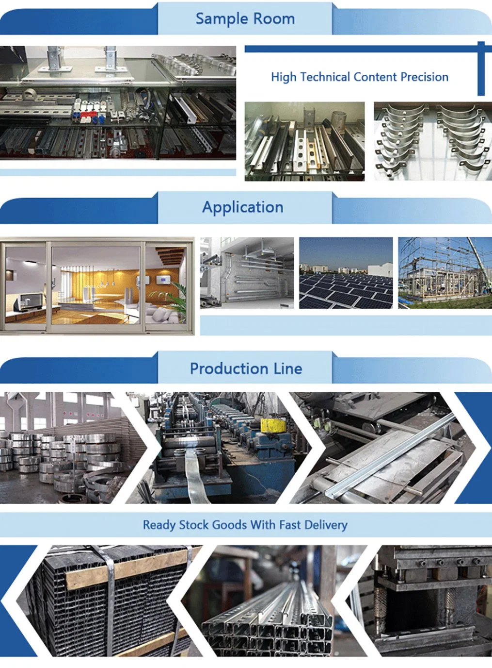 Solar Mounting Ballast Type System Solar Ballast Roof Mount on Flat Roof