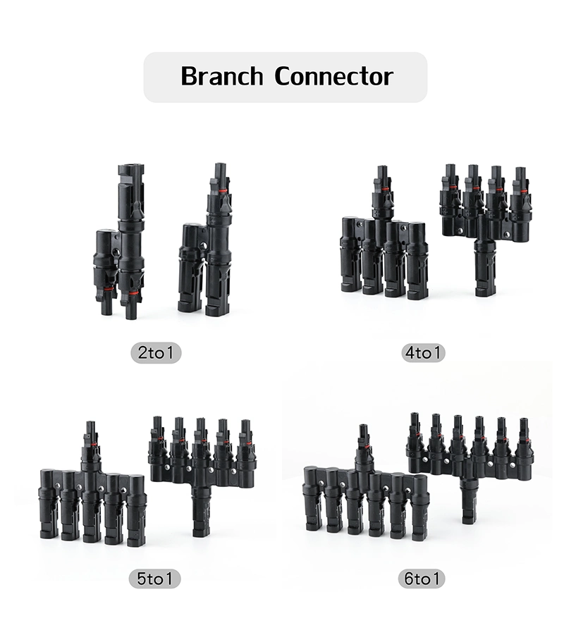 Waterproof Solar Panel Mc 4 Connector for Housing Solar System with Cable