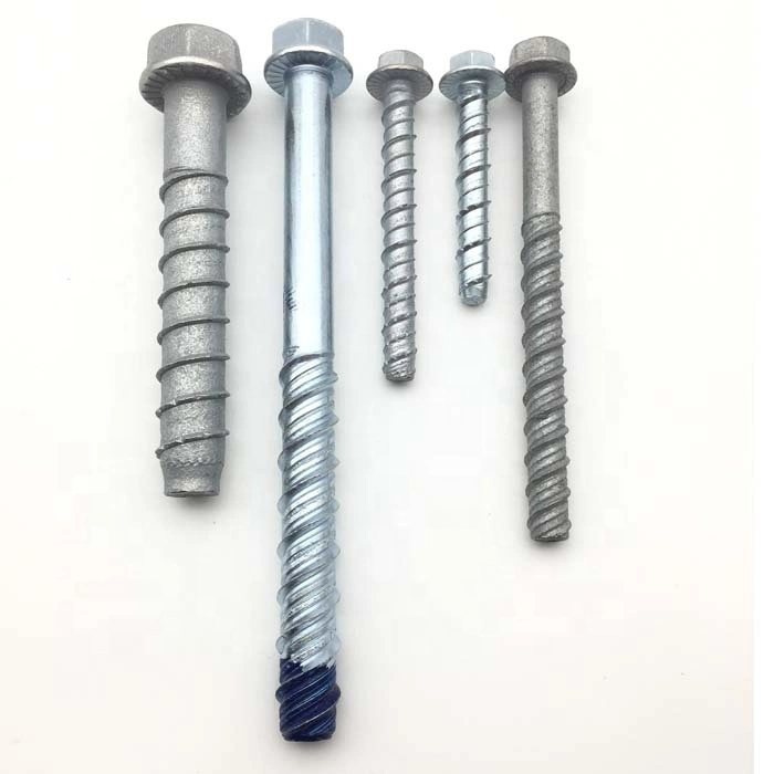 Cement Screw/Hexagon Head Self-Cutting Bolts/Self-Tapping Concrete Anchor Bolts Thunder Bolt