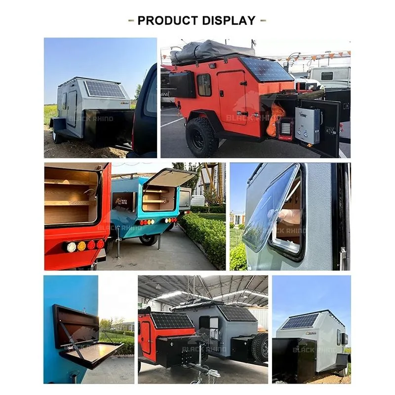 New Style off Road RV Caravan Truck Camper Van for Aus