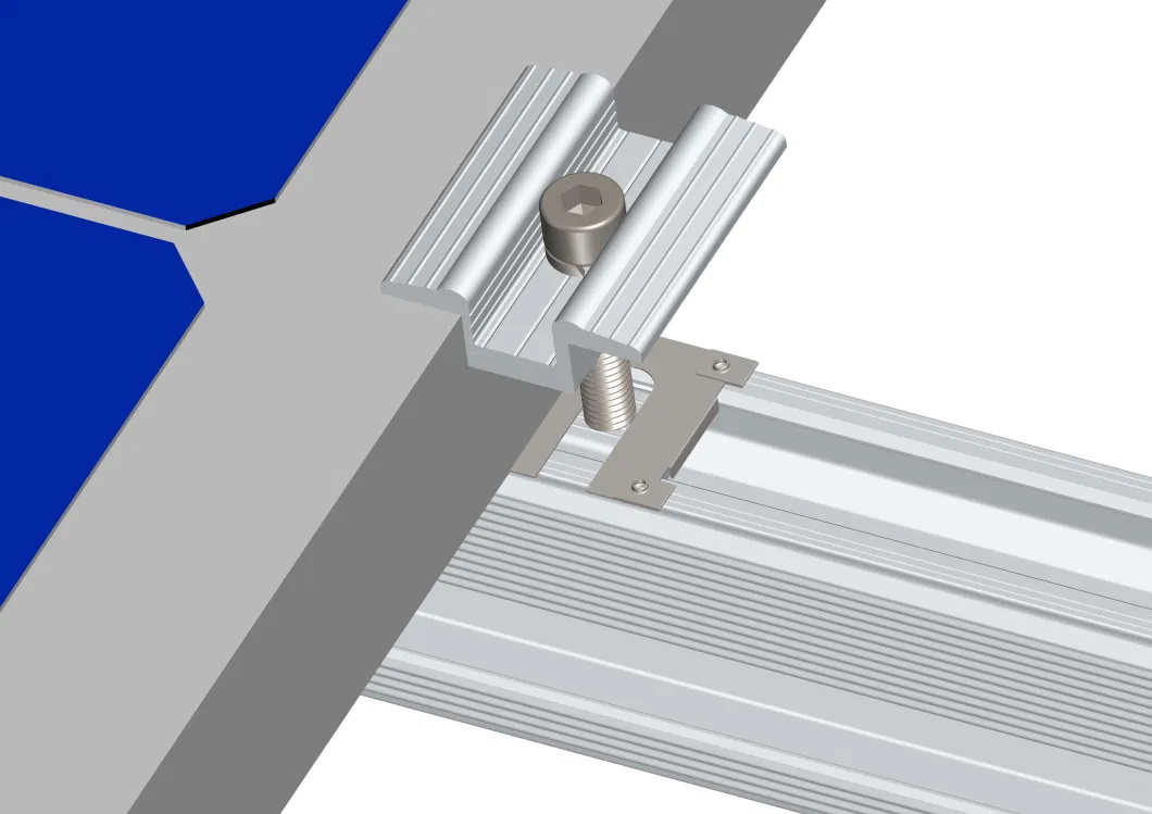 Power System Manufacturer General Ground Lug SUS304 Bracket Clip Solar Panel Ground Lug