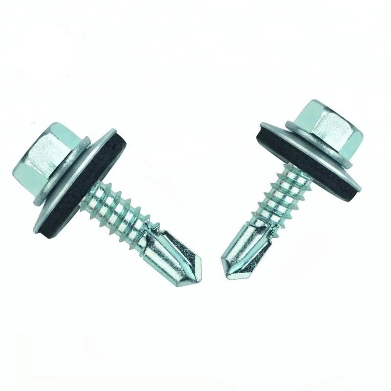 Different Type17 Thread Cutting Hex Head Self Tapping Wood Screw