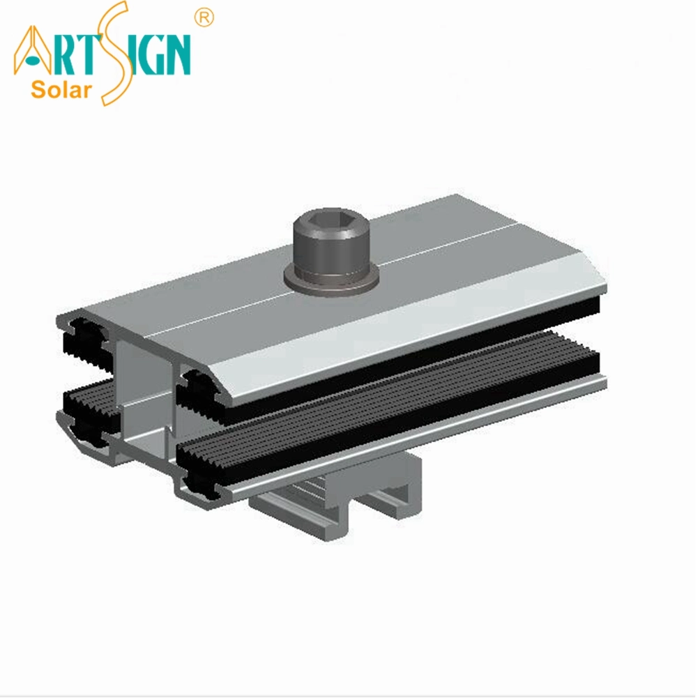 Thin Film Solar MID End Clamp Frameless MID Clamp