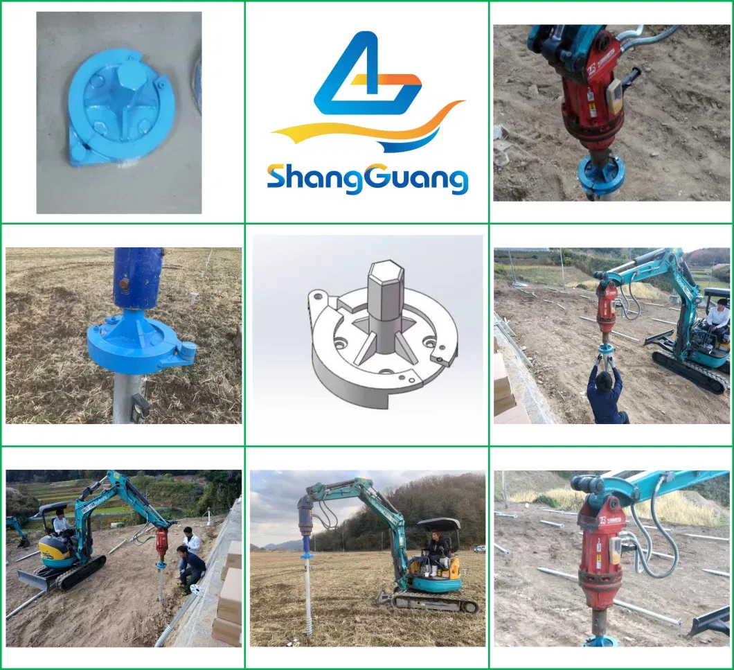 Adjustable Ground Screw Direct Factory Price for Mounting System &amp; Solar Bracket