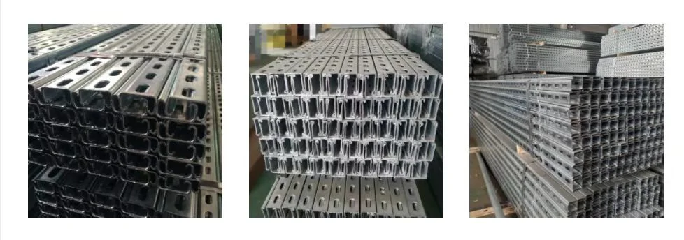 Large-Scale Ground Photovoltaic Support Solar Support Rail Zinc Aluminum Magnesium Corrosion Resistance