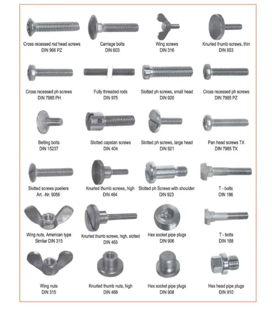 Hexagon Flange Cement Concrete Self Tapping Screws Concrete Anchor Bolts