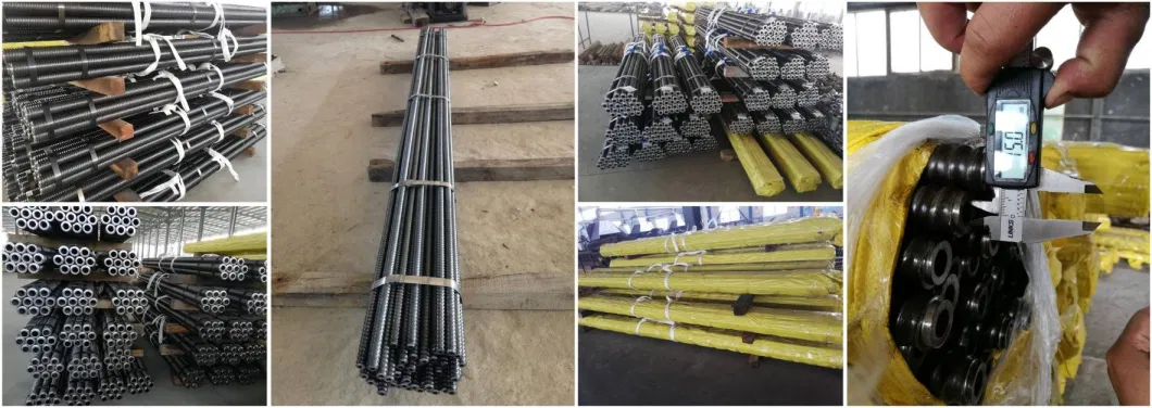 China Top Quality Full Threaded Steel Self Drilling Anchor Bolt / Hollow Anchor Bar / Anchor Rods High Strength Self Drilling Hollow Grouting Rock Bolt