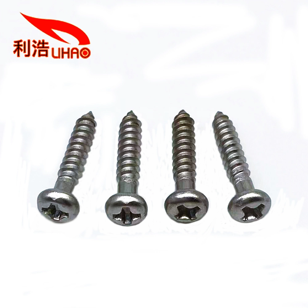 Wholesale Self Tapping Screw Small Flat Head Cross Round Pan Head Thread Screws