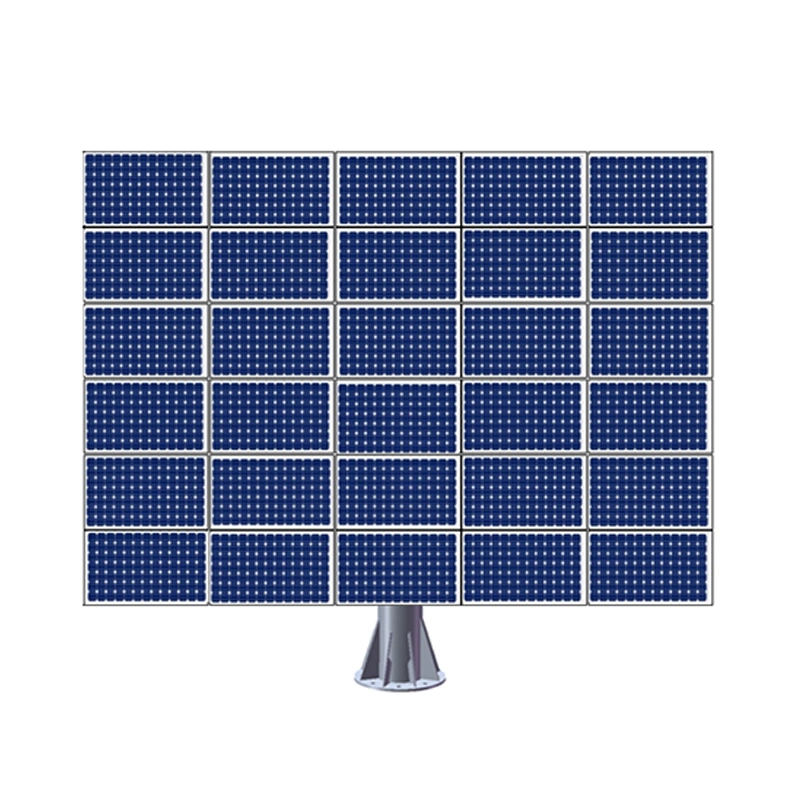 9kw Photovoltaic Panel Tracker Dual Axis Solar Tracking Bracket System