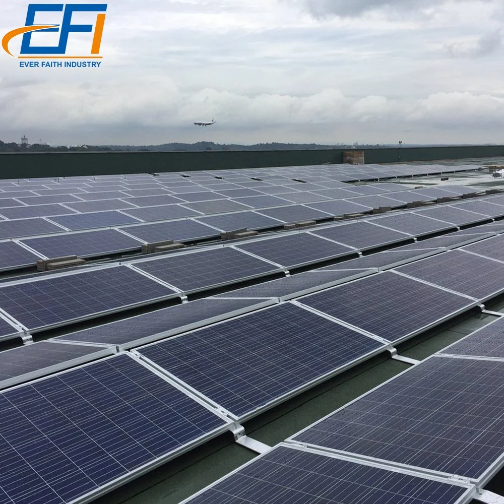 Solar Mounting Ballast Type System Solar Ballast Roof Mount on Flat Roof