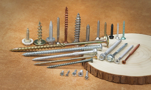 TGR/Tsingri Flat Pan Head Deck Timber Self Threading Tapping Screws For Wood Sheet Metal