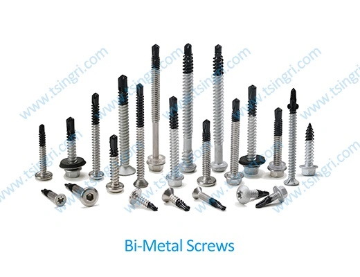 TGR/Tsingri Hex Head Wood Steel Construction Fixing Screws Batten Screws Self Tapping Screws