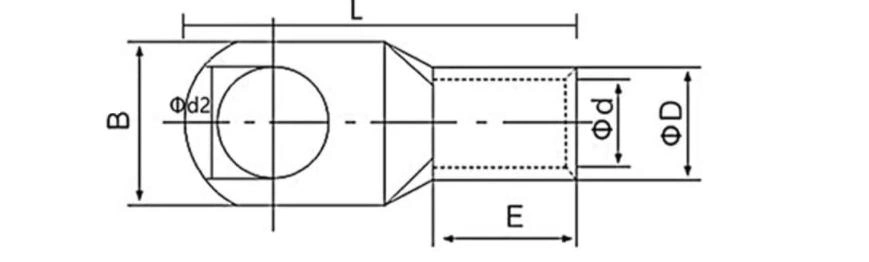 Quality Wholesale Copper Butt Ground Connector Cable Crimp Terminal Lug