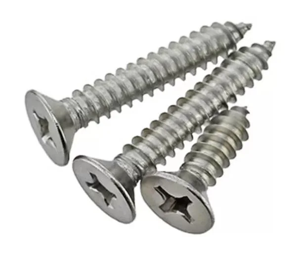 Factory Price High Quality White Zinc Csk Self Tapping Screw