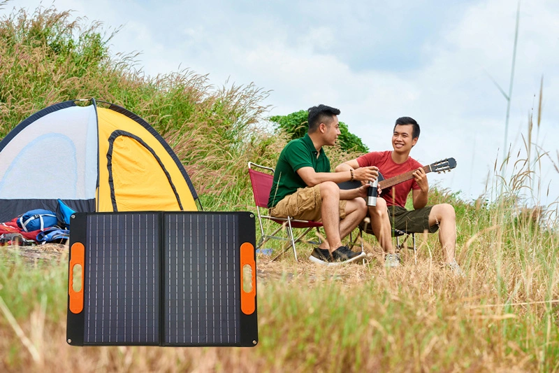 Foldable Solar Panel 200W 18V High Efficiency Compatible with Most Power Stations