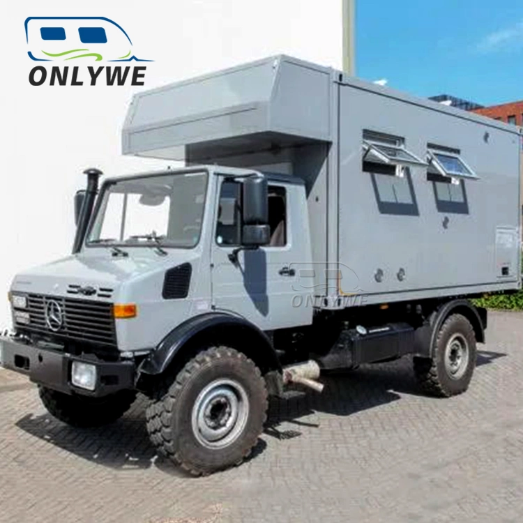 Onlywe off Road Pickup Truck Expedition Vehicle Truck Box Camper Van with Shower