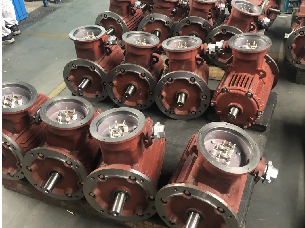 Factory Made 0.75HP/0.55kw Ex-Proof AC Ex Diibt4 Explosion-Proof 3 Phase Explosion Induction Electric Motor