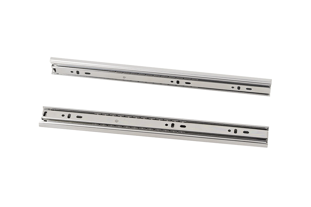 3510 Zinc Plated Ball Bearing Drawer Rail with Full Extension Function for Office Drawer