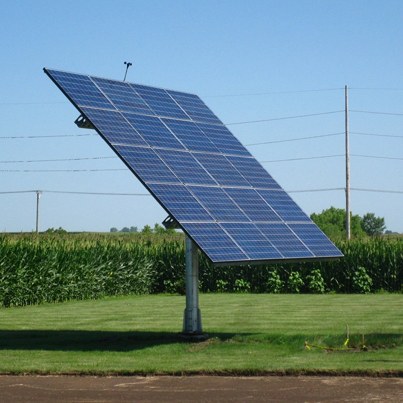 Automatic Sense Solar Tracking Bracket 5kw Dual Axis Solar Tracker System