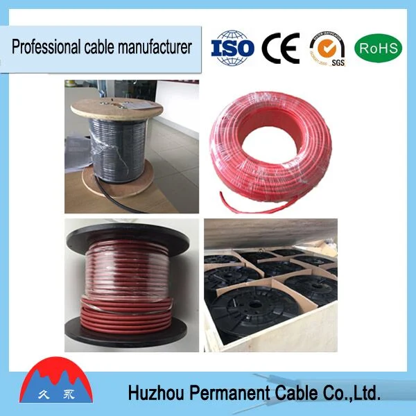 Tinned Copper Xlpo Insulation Jacket TUV Solar Electrical Electric Cable 4mm Solar Cable PV DC Cables 6mm2