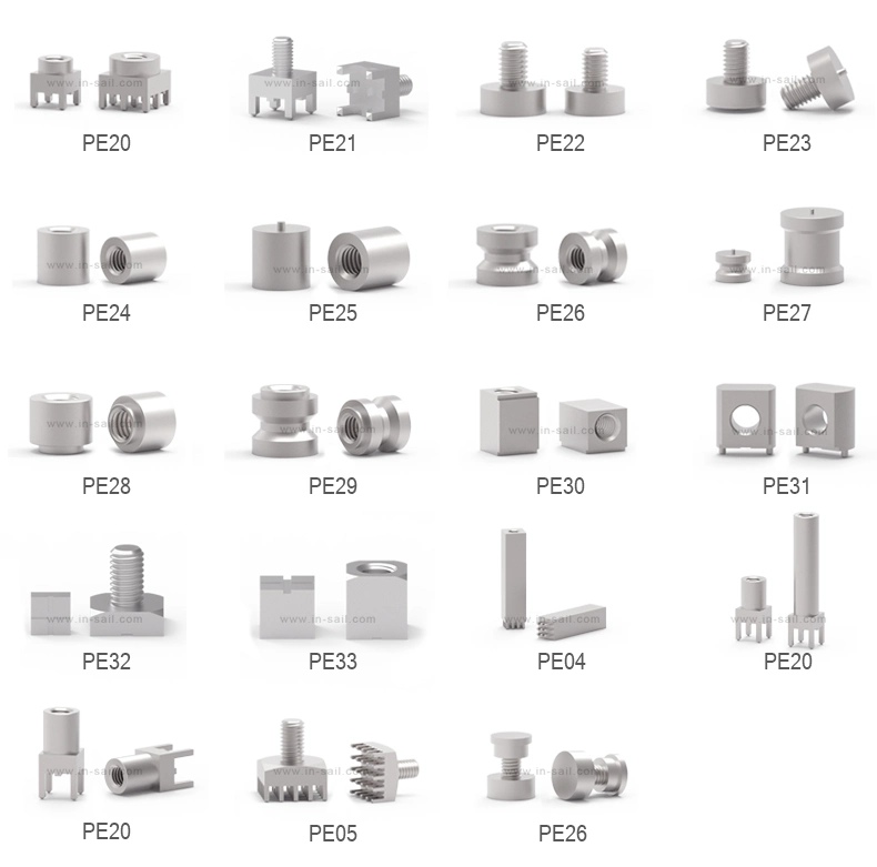 Factory Direct Sale SMT Element with Internal Blind-Hole Thread PCB Connector Terminal Block for Electronical Component