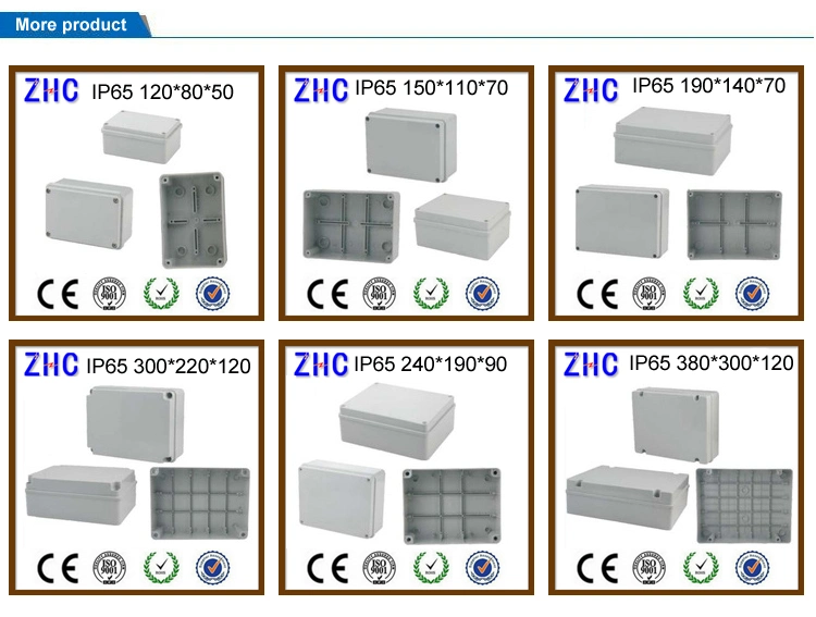 Best Sale Ce IP65 Waterproof 150*110*70 Terminal Junction Box PVC ABS Plastic Junction Boxs