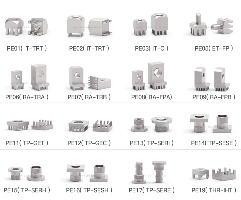 Press-Fit with Internal Thread Terminals Mounting of Copper Bars on Pcbs 7461148 7461086 7460408