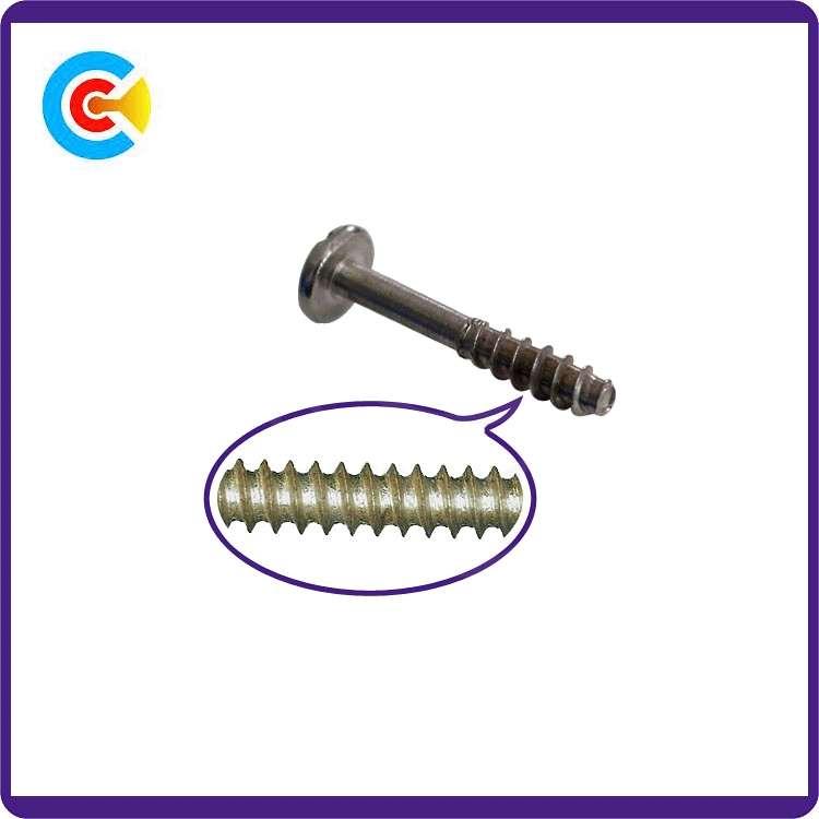 Steel/4.8/8.8/10.9 Flat Tail/Shrink Bar Phillips/Cross Pan Head Inch Self-Tapping Screws