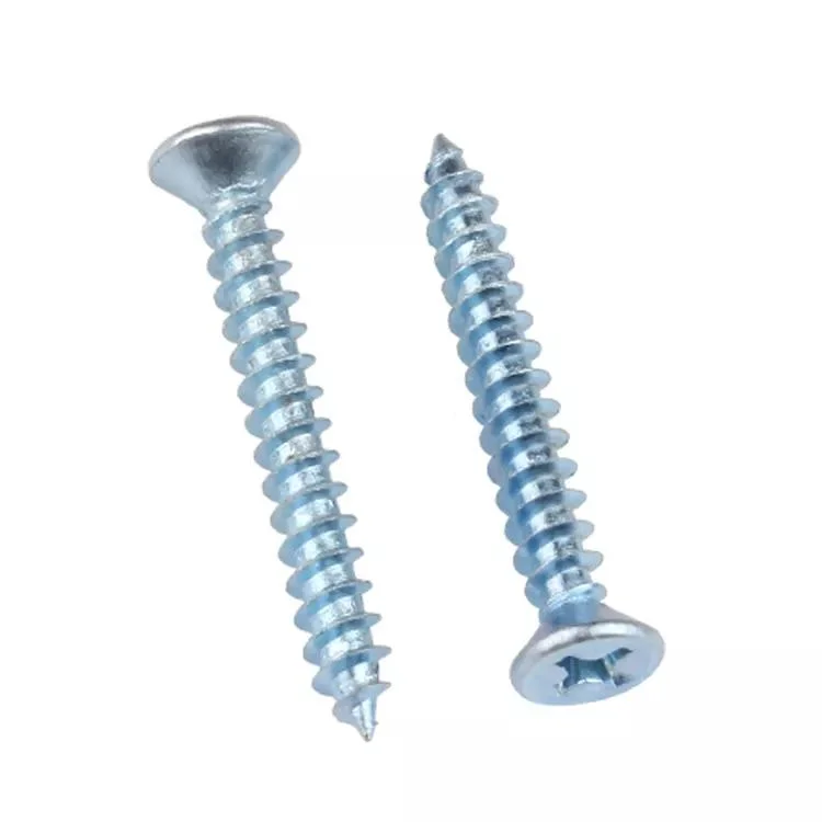 Countersunk Round Head Screw Wood Screws Self Drilling Steel Stainless Surface Zin Metal Self-Tapping Screw M4