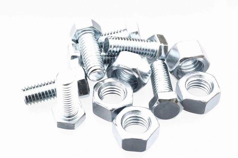 Zinc Coated DIN934 Hex Bolt and Nut