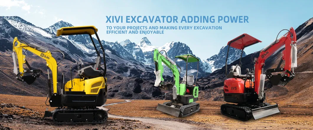 Factory Direct Xv18 CE EPA Mini Excavator 1.8ton Hydraulic a Full Set Spare Parts One Year Warranty Small Digger Ex-Factory Price Free Shipping