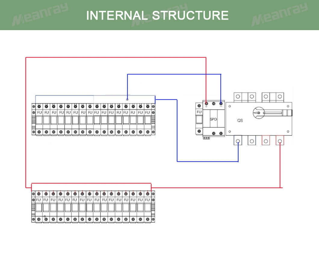 Solar Array Junction Box 16 Input IP67 Solar PV String DC Combiner Panel Box