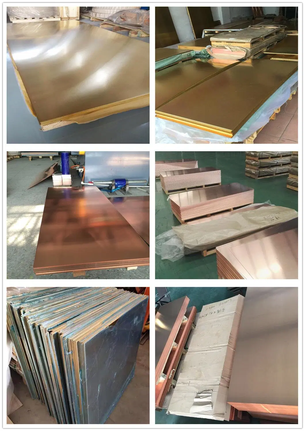 Copper Plate for Earthing and Grounding 2mm Thickness Copper Plate Yellow Copper Plate