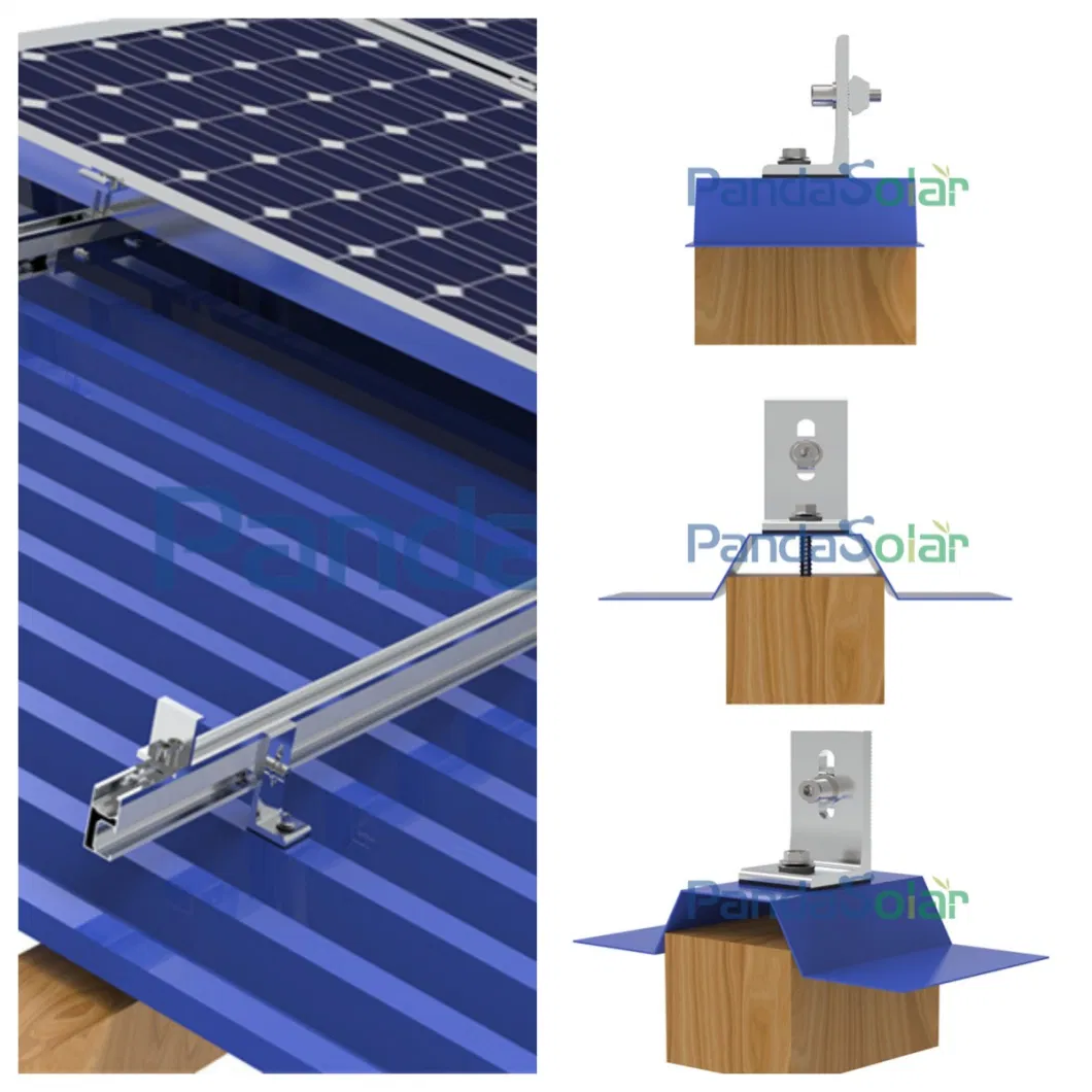 Solar Mounting Bracket Universal End Clamp Lock Solar Panels