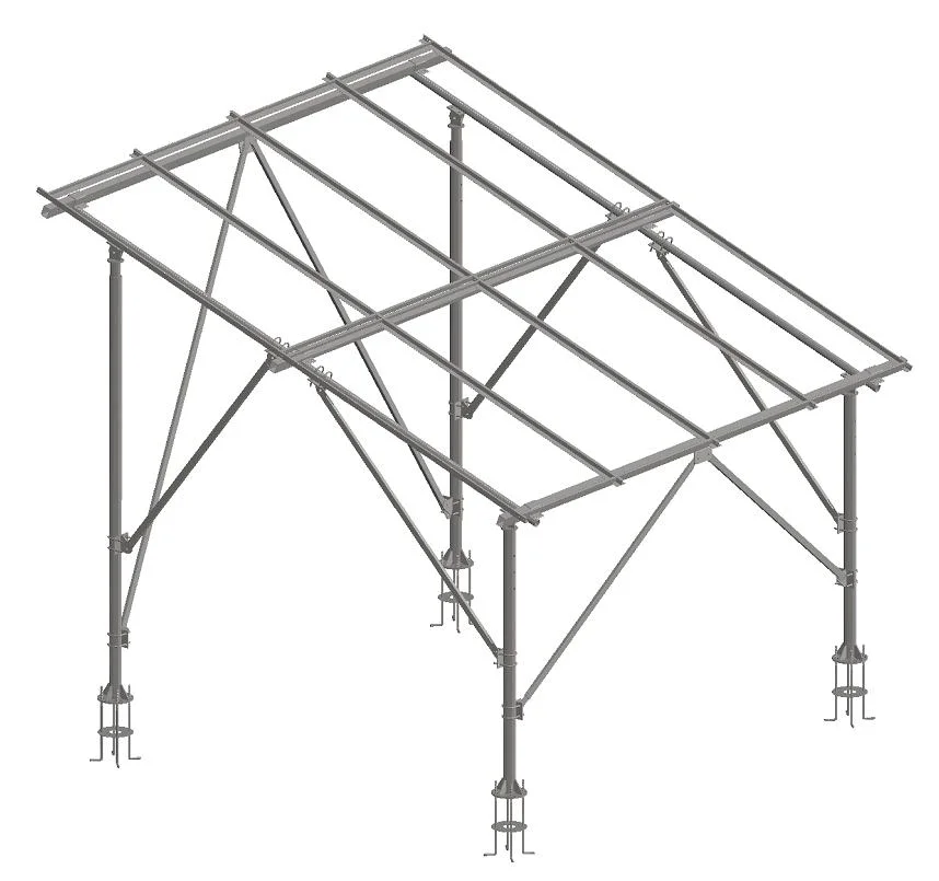 6kw, 10kw Anti Theft Complete Kits for Ground Solar Mounting System