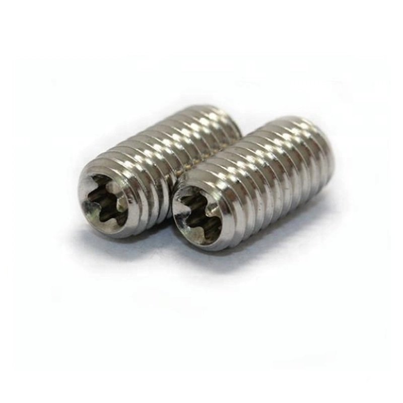 M1 M2 M3 M4 M5 M5 T6 T8 T10 Tiranium Star Plum Torx Security Self Tapping Grub Set Screws with Cone Point