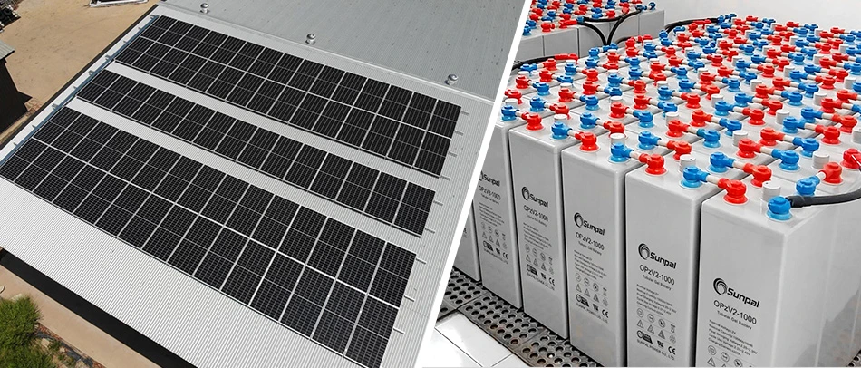 Sunpal off Grid Commercial Solar Power System 30kw 50kw 60kw 100kw Solar Mounting System