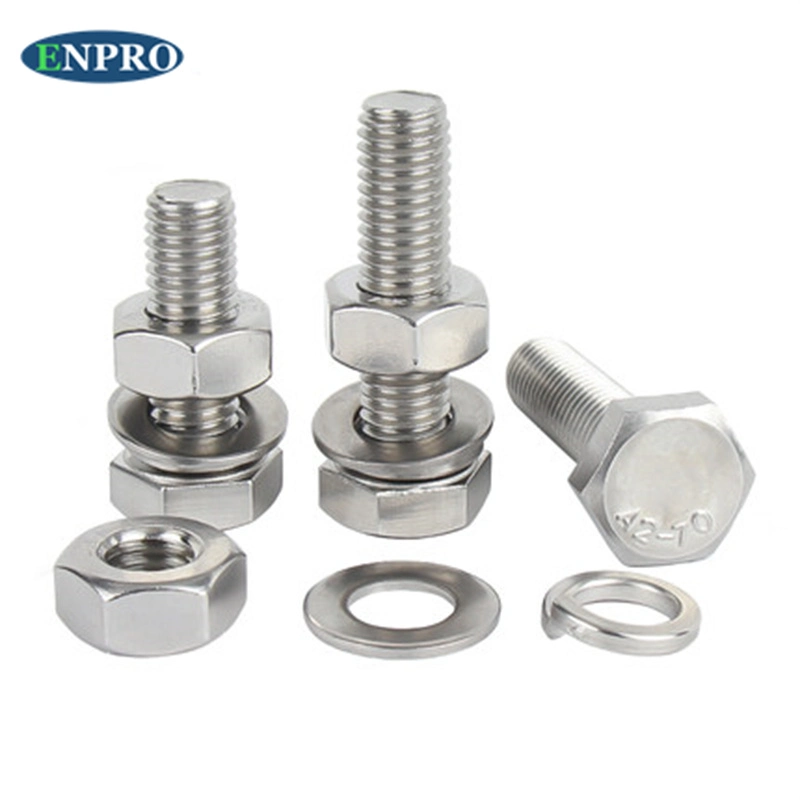 China Wholesale Manufacturer Supplier Price All Size Fastener Galvanized Carbon Steel Stainless Steel Hexagon Hexagonal Head Hex Nut and Bolt