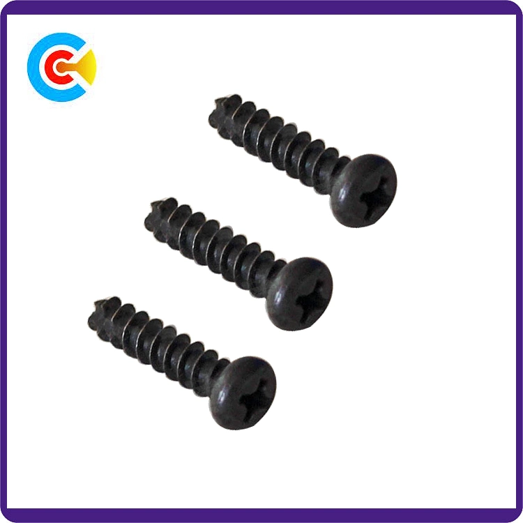 Carbon Steel/4.8/8.8/10.9 Cross Pan Head Self Tapping Screw for Kitchen/Cabinet/Furniture