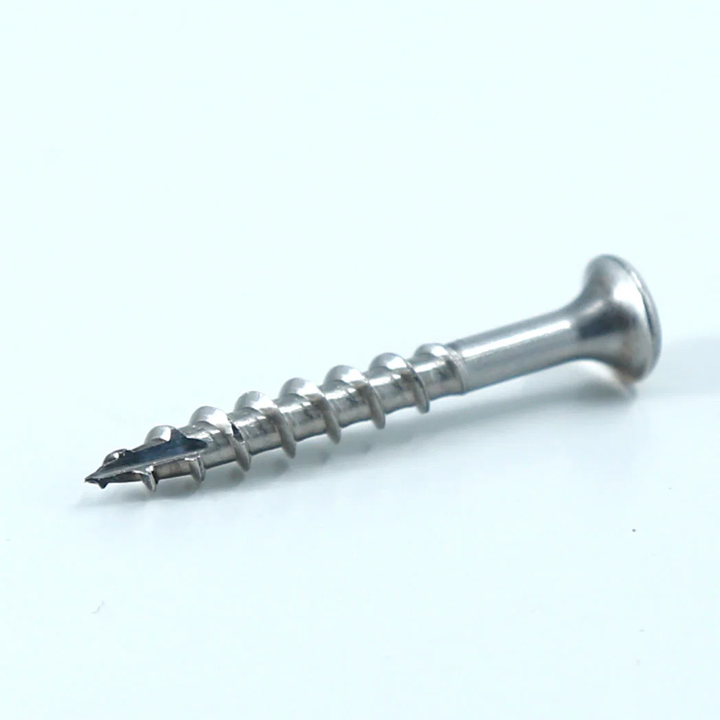 Ss 304/316 Flat Head Square Drive Self Tapping Wood Screw Deck Screw