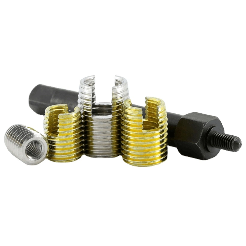 Self Tapping Thread Insert Slotted Nut for Mechanical Equipment Other Manufacturing Fields