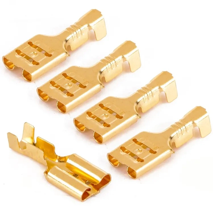 Brass Terminal Contact Electrical Block Lugs Mold Wire Connectors Bronze Battery Terminal