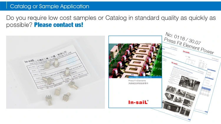 Press-Fit High Current Terminal Blocks with Internal or External Thread