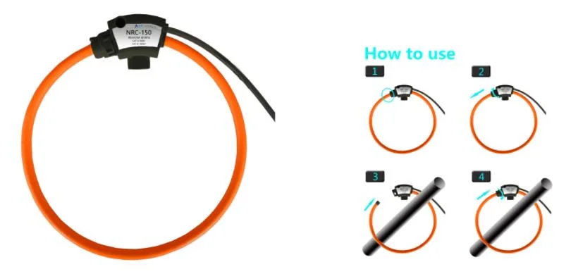 Nrc Promotion Rogowski Coil Current Clamp