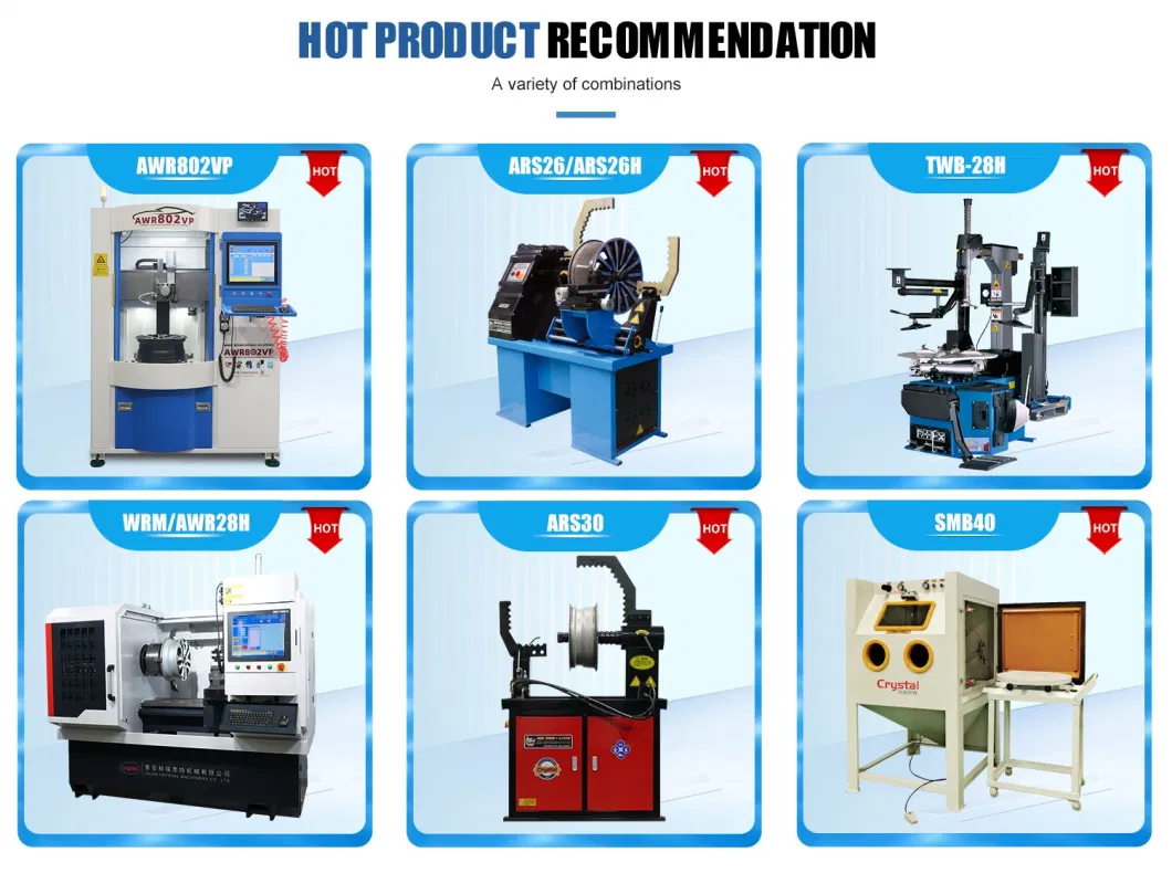 Awr904vp Wheel Repair Machine Diamond Cutting Rim Repair Lathe Vertical Structure