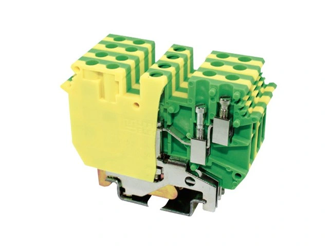 4mm2 Earth Terminal Blocks Phoenix UK4 Terminal Block Two-in-Two-out Jut1-4/2-2PE