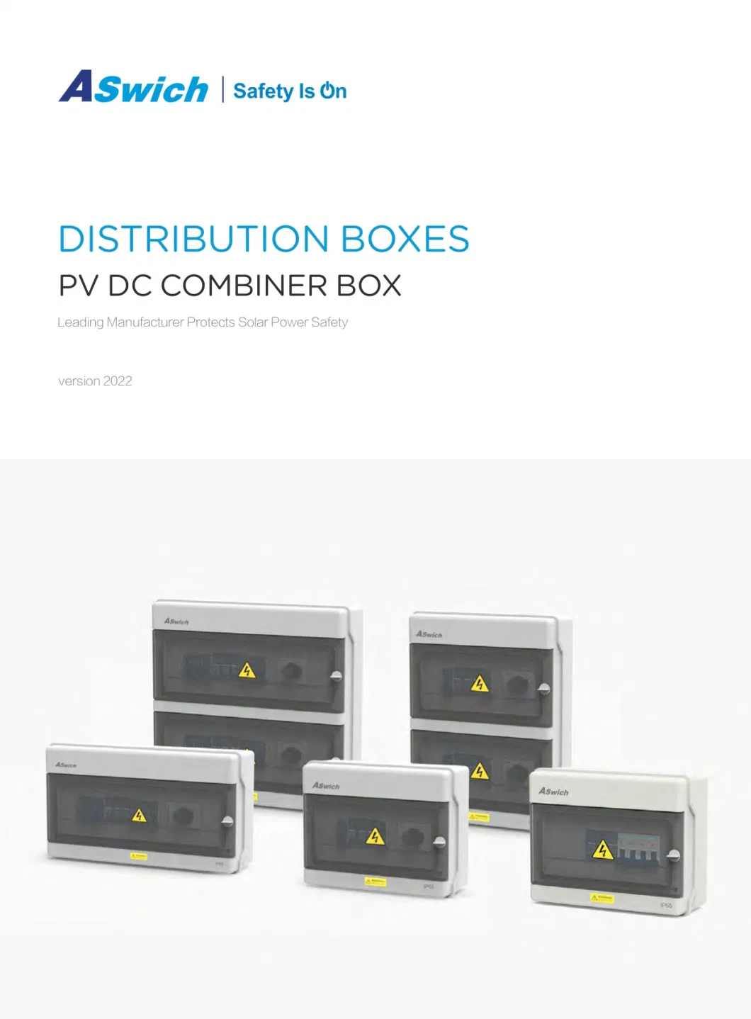 IP65 DC 4 String PV Combiner Box for Solar PV Arrays Solar Combiner Box DC Solar Junction Box for Panel System Designed Combiner Box