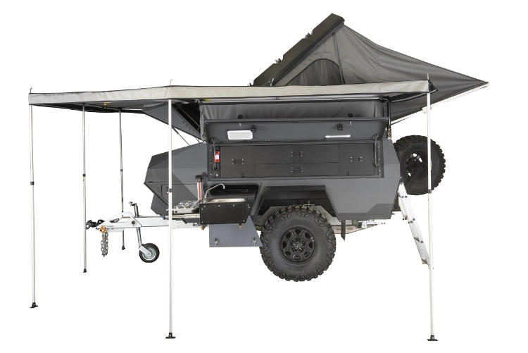 Camping Trailers with Maintenance-Free Batteries and 12V Solar Panels Are on Sale